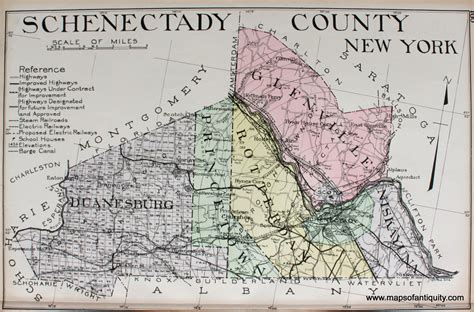 Economy in schenectady, new york. Schenectady County, New York *****SOLD***** - Antique Maps ...
