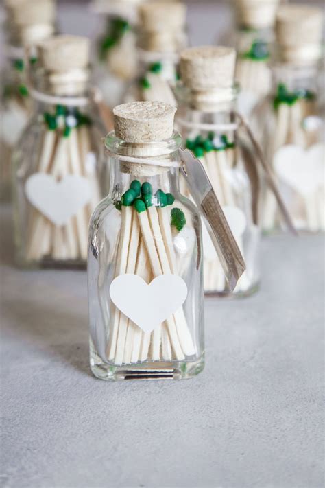 Party favors have grown to be a traditional component of wedding celebrations, but they beach weddings: Wedding Matches // DIY Wedding Favors | Platings + Pairings