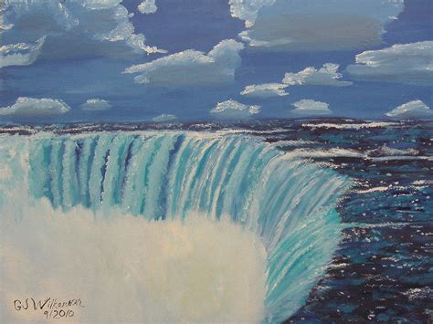 Niagara Falls Painting By Gary Wilkerson Fine Art America