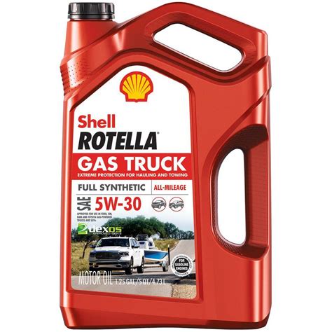 Rotella Shell Rotella Gas Truck 5w 30 Full Synthetic Motor Oil 5 Qt