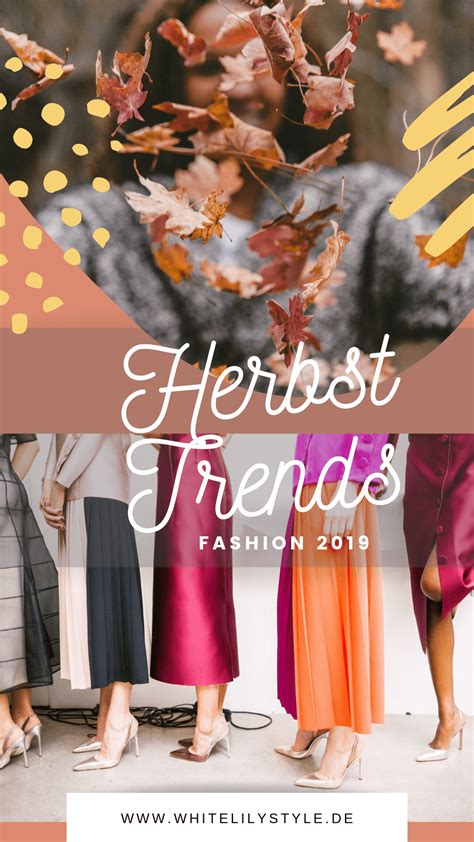 Herbsttrend 2019 - diese Fashion Trends darfst du diesen Herbst nicht ...