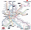 Plano esquemático de Metro de Madrid (diciembre de 1999) – Traspapelados
