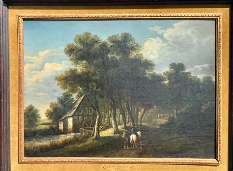 Dutch Landscape Oil Painting Br