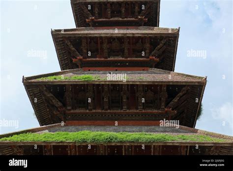 Bhaktapur Bagmati Nepal 10th July 2022 Picture Of Nyatapolo Temple