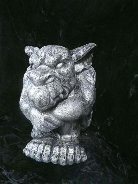 Gargoyle Statue Igor The Impatient Large Cement Gargoyles Gothic Home