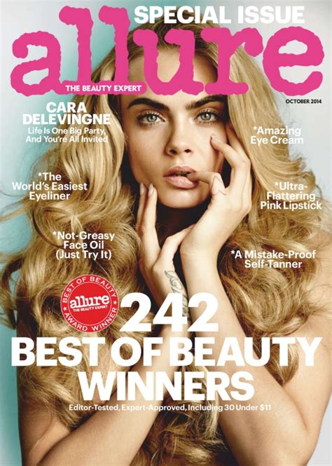 Cara Delevingne In ‘best Of Beauty By Mario Testino For Allure