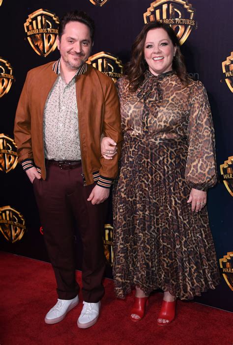 Melissa Mccarthy And Her Husband Ben Falcone On The Red Carpet At