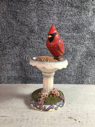 Rare Jim Shore Cardinal Red And Radiant Figurine Heartwood Creek 2013