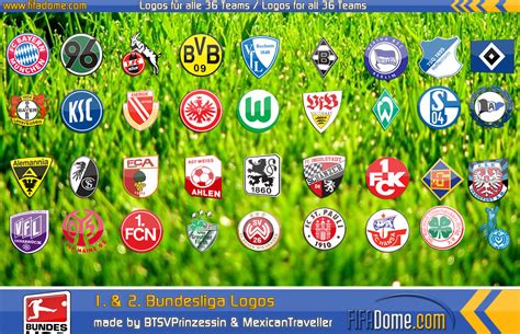 Alle ergebnisse, tabellen, ranglisten und statistiken live! POBIERZ - 1. & 2. Bundesliga Logos by BTSVPrinzessin ===