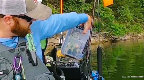 First you need to insert the thread into the spool and grab it with your little finger. Bass Fishing Setup /BEST KAYAK ACCESSORIES - YouTube