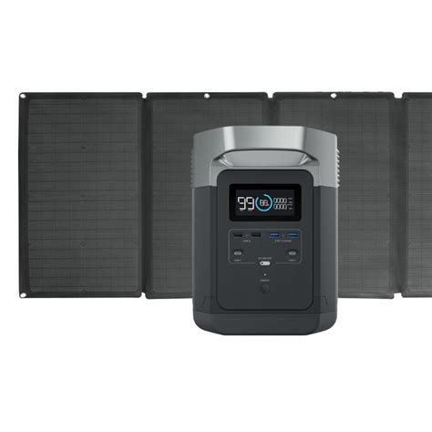 Ecoflow Delta 160w Solar Panel Complete Solar Power System