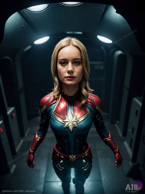 Ai Brie Larson Captain Marvel Space Adventures Ai Modelsmagz