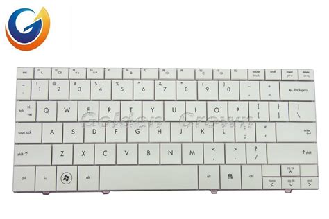China Laptop Keyboard Hp Mini110 6037b0040179 White Us Layout Photos