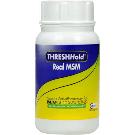 Threshhold Real Msm 60 Tablets Clicks