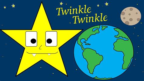 In the dark blue sky you keep. Twinkle Twinkle Little Star Nursery Rhyme - YouTube