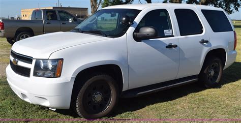 2010 Chevrolet Tahoe Police Suv In Russell Ks Item K6150 Sold