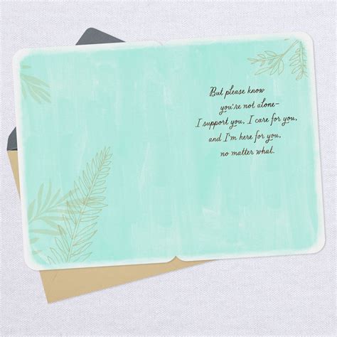 Here For You No Matter What Encouragement Card Greeting Cards Hallmark