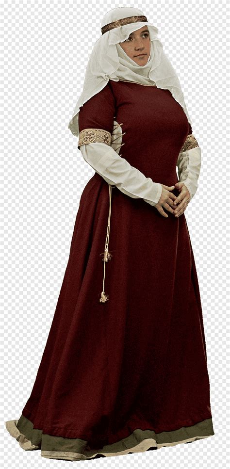 Middle Ages Woman Costume Medieval People Lady Png Pngegg