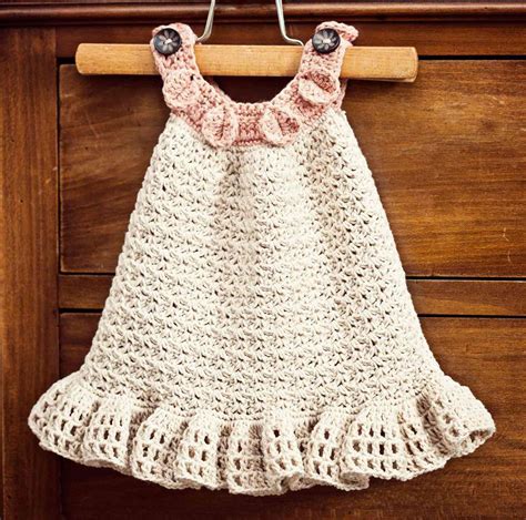 15 Precious Crochet Newborn Dress Patterns