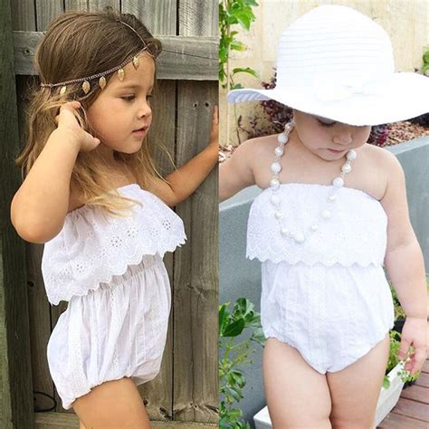2017 New Arrival Infant Newborn Baby Girls Sexy Sleeves Cute Lace