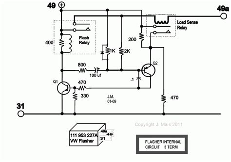 Turn Signal Circuit Diagram Wiring Diagram And Schematics
