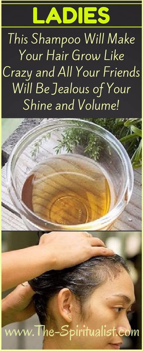 Ladies This Homemade Shampoo Will Make Your Hair Grow Like Crazy All