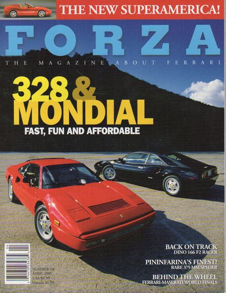 Forza The Magazine About Ferrari 060 Albaco Collectibles