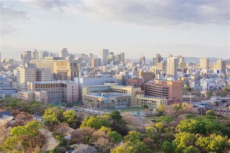 The original osaka international airport now handles only domestic flights. OC4899x3266 View of Osaka city from top of Osaka ...