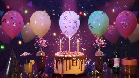 Happy Birthday Song Today Is Your Birthday Chocolate Cake Dark