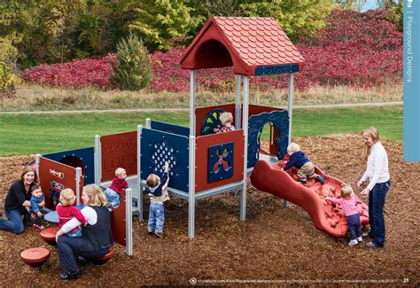 Infanttoddler Playground North Star Park Mn Play Structure Shade