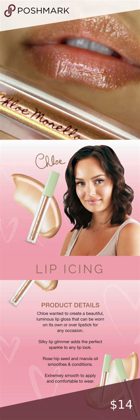 NEW Pixi Chloe Morello Lip Icing Cake Pixie Makeup Pixie Chloe