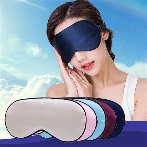 Sleep Mask Blindfold Eyeshade Cover Ultra Soft Breathable Travel Relax Sleep Aid Goggles