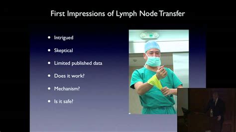 Breakthrough In Lymphedema Vascularized Lymph Node Transfer Youtube