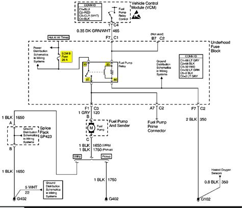 Diagram 2000 S10 Pickup Fuel Pump Wiring Diagram Mydiagramonline