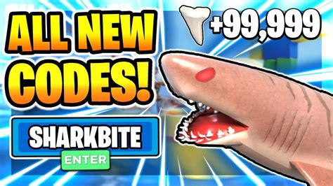 All New Secret Codes In Sharkbite Roblox Sharkbite Codes Roblox