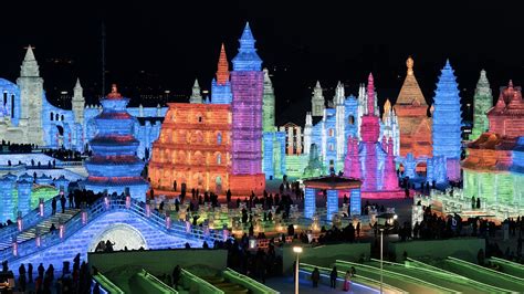 Chinas Largest Snow Ice Theme Park Opens Cgtn