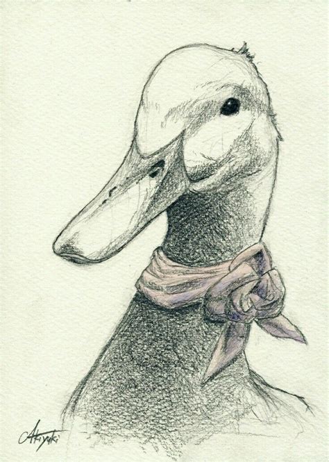 How To Draw A Duck Realistic How To Do Thing
