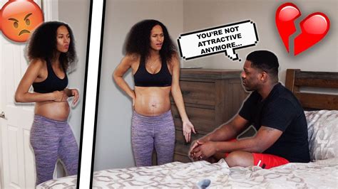 i m not attracted to you anymore prank on pregnant wife youtube