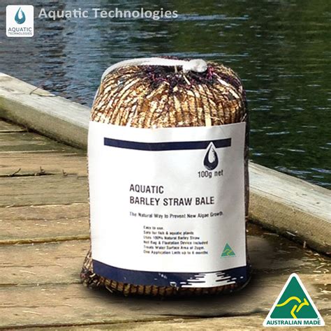 2x100g Twin Pk Barley Straw Bales For Prevention Of New Algae Growth