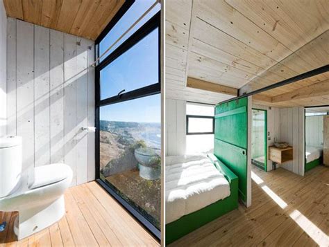 Spectacular Cliffside Cabin Off The Chilean Coast Chilean Open Space