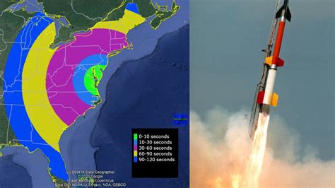 Nasa Rocket Launch With Colorful Vapor Cloud Set For Tonight From