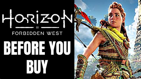 Horizon Forbidden West 15 Things You Need To Know Before You Buy