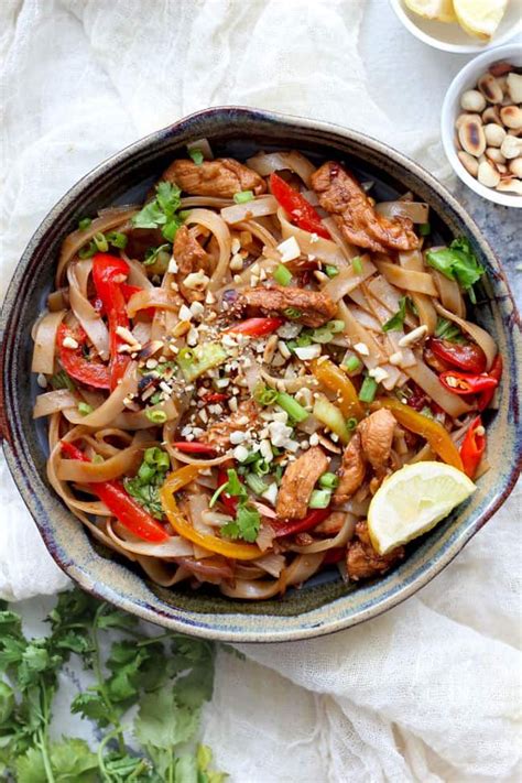 Maybe you would like to learn more about one of these? Best Chicken Pad Thai Recipe - Fun FOOD Frolic | Recipe ...