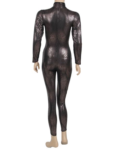 Factory Price Wholesale Sexy Leather Bodysuitcheap Leather Bodysuit For Women