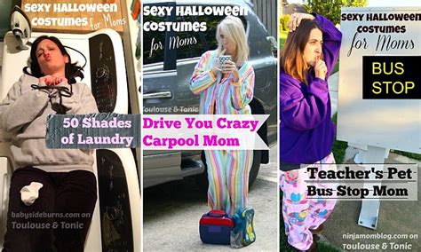 Mum Pokes Fun At Sexy Halloween Costumes With Her Own Range Of Sexy Mom Outfits Daily Mail