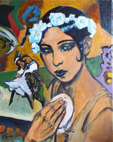 Josephine And The Russian Ballet Painting By Katrine Storebo Saatchi Art