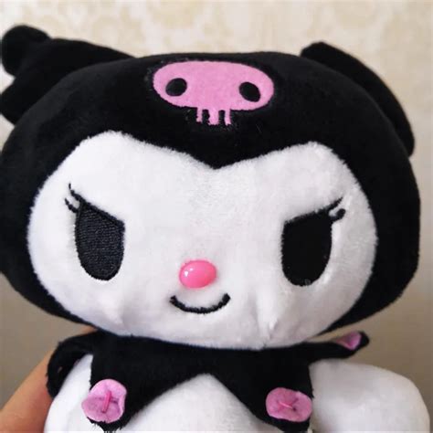 Kuromi Plush Soft Toy Cute Doll Kawaii Japanese Stuffed Animal Novelty