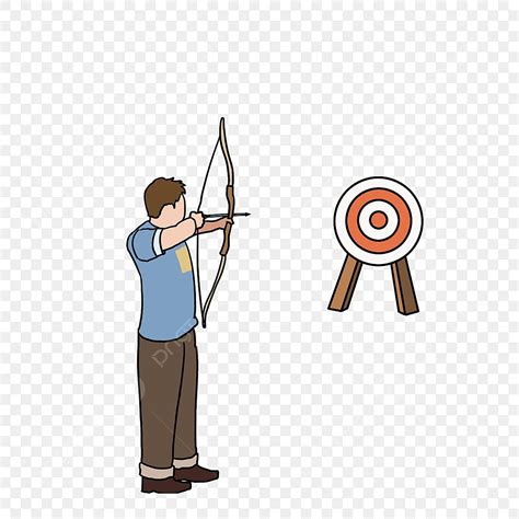 Archery Target Clipart Png Images Man Target Archery Clipart Archery
