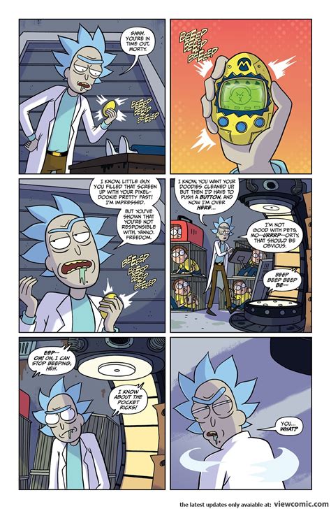 Rick And Morty Pocket Like You Stole It 004 2017 Read All Comics