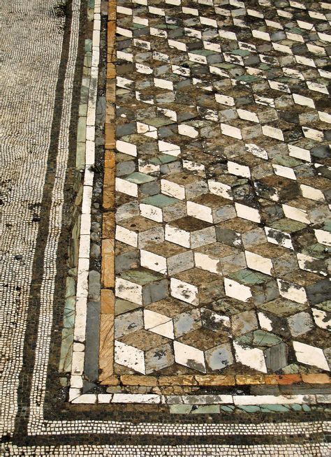 Pompeii Tiles Over At Least 2000 Years Ago Looks Like A Quilt Pattern Via Gissler